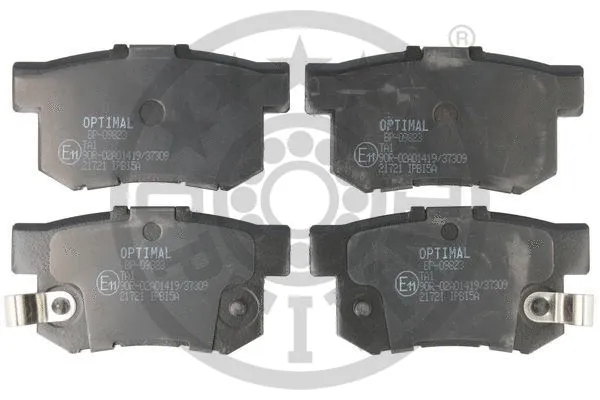Brake Pad Set, disc brake (9823)