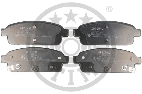 Brake Pad Set, disc brake (BP-12398)