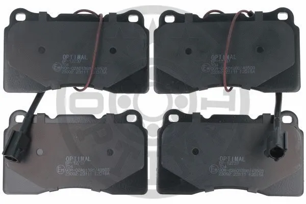 Brake Pad Set, disc brake (12737)