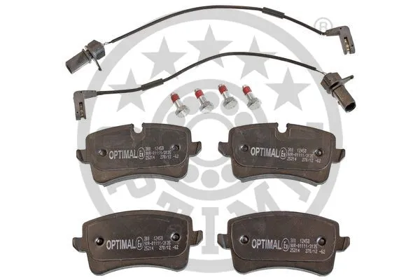 Brake Pad Set, disc brake (BP-12458)
