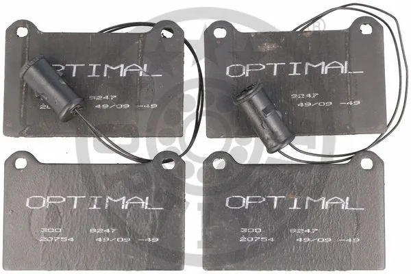 Brake Pad Set, disc brake (9247)