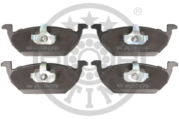 Brake Pad Set, disc brake (10172)