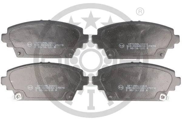 Brake Pad Set, disc brake (10311)