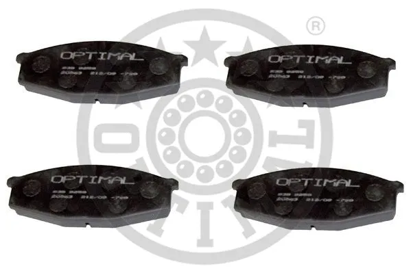 Brake Pad Set, disc brake (9259)