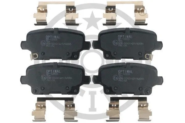 Brake Pad Set, disc brake (BP-12803)