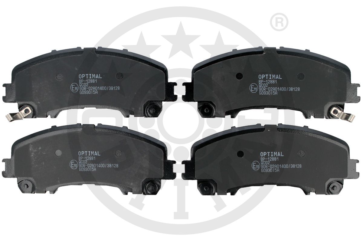 Brake Pad Set, disc brake (BP-12881)