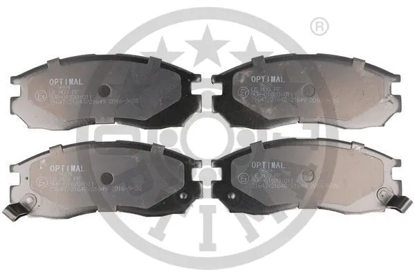 Brake Pad Set, disc brake (9684)
