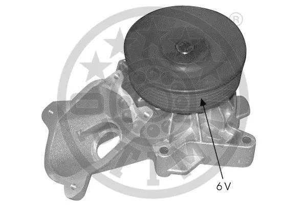 Water Pump, engine cooling (AQ-1807)