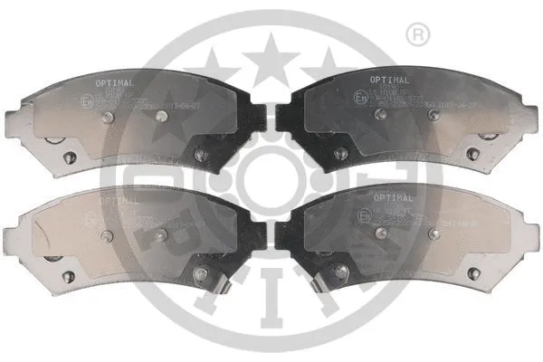 Brake Pad Set, disc brake (10190)