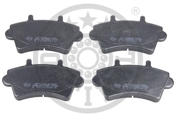 Brake Pad Set, disc brake (81900)