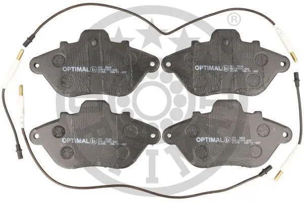 Brake Pad Set, disc brake (9624)