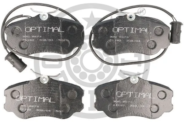 Brake Pad Set, disc brake (9673)