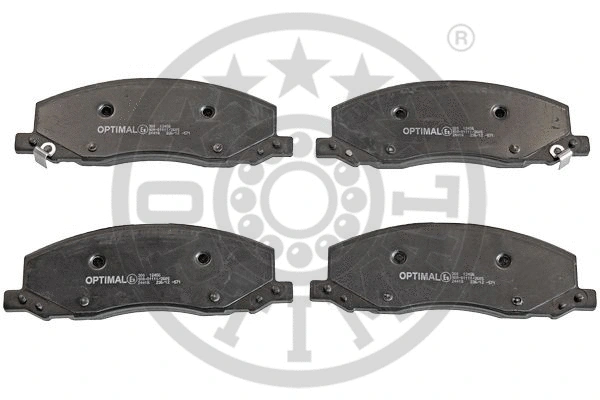 Brake Pad Set, disc brake (12456)