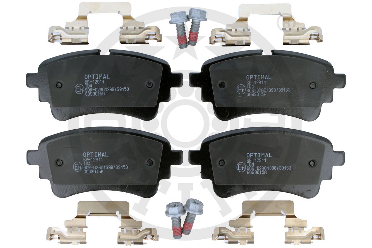 Brake Pad Set, disc brake (BP-12911)