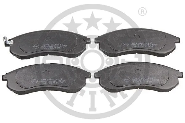 Brake Pad Set, disc brake (12117)