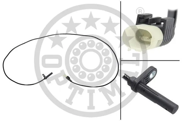 Sensor, wheel speed (06-S664)