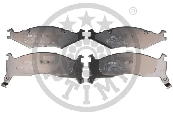 Brake Pad Set, disc brake (10086)