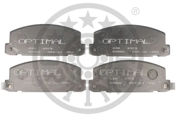 Brake Pad Set, disc brake (9373)