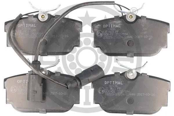 Brake Pad Set, disc brake (10486)