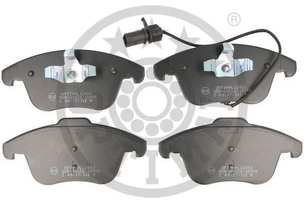 Brake Pad Set, disc brake (BP-12452)