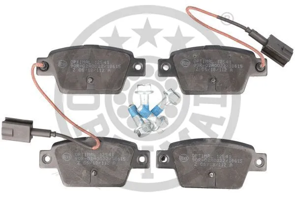 Brake Pad Set, disc brake (12541)
