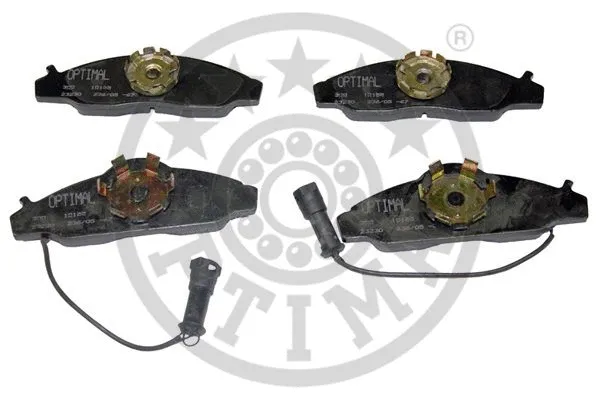 Brake Pad Set, disc brake (10155)