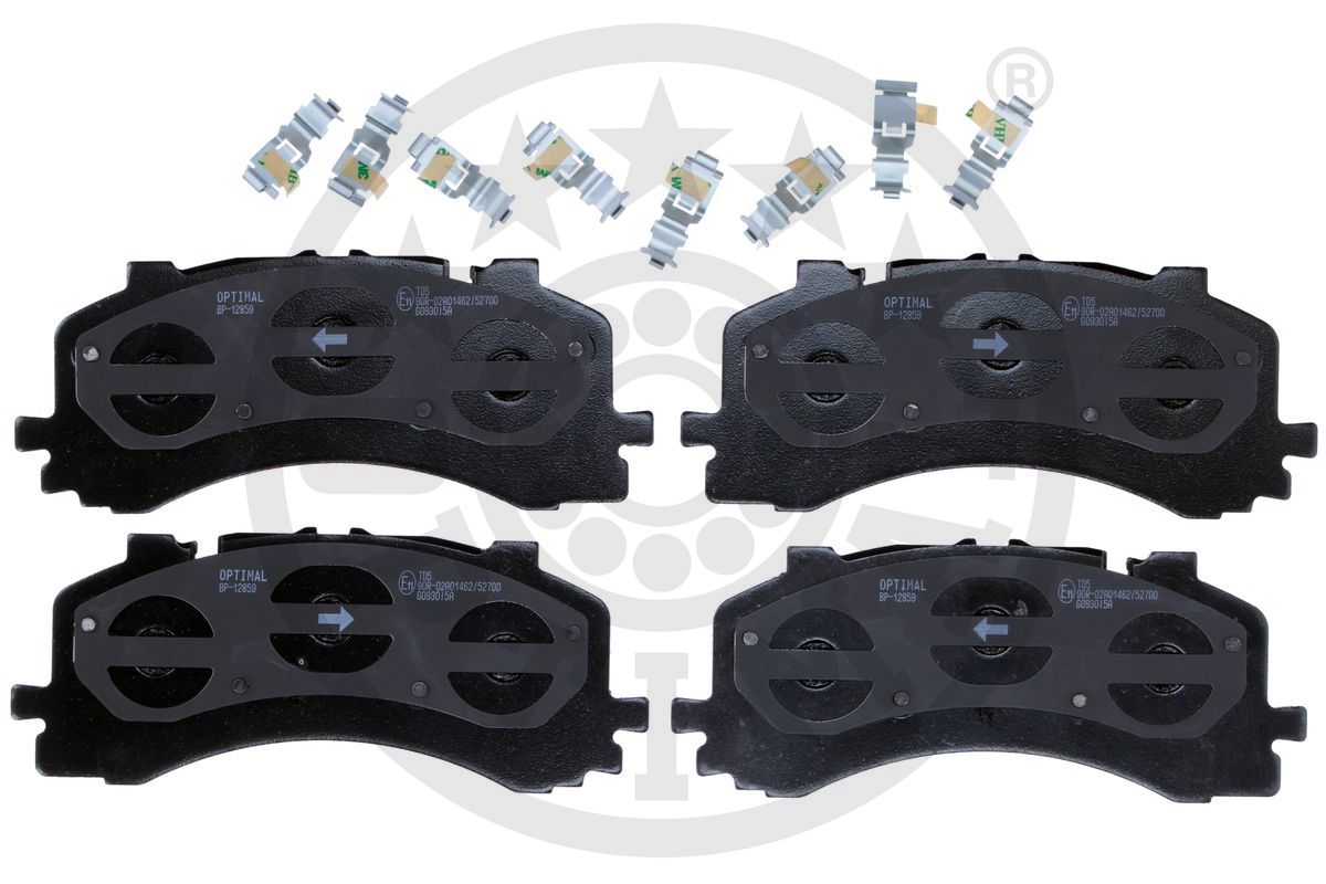 Brake Pad Set, disc brake (BP-12859)