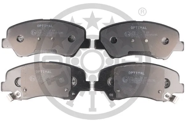 Brake Pad Set, disc brake (BP-12672)