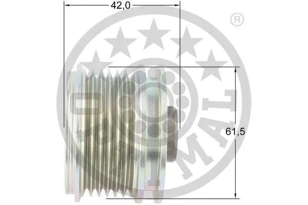 Alternator Freewheel Clutch