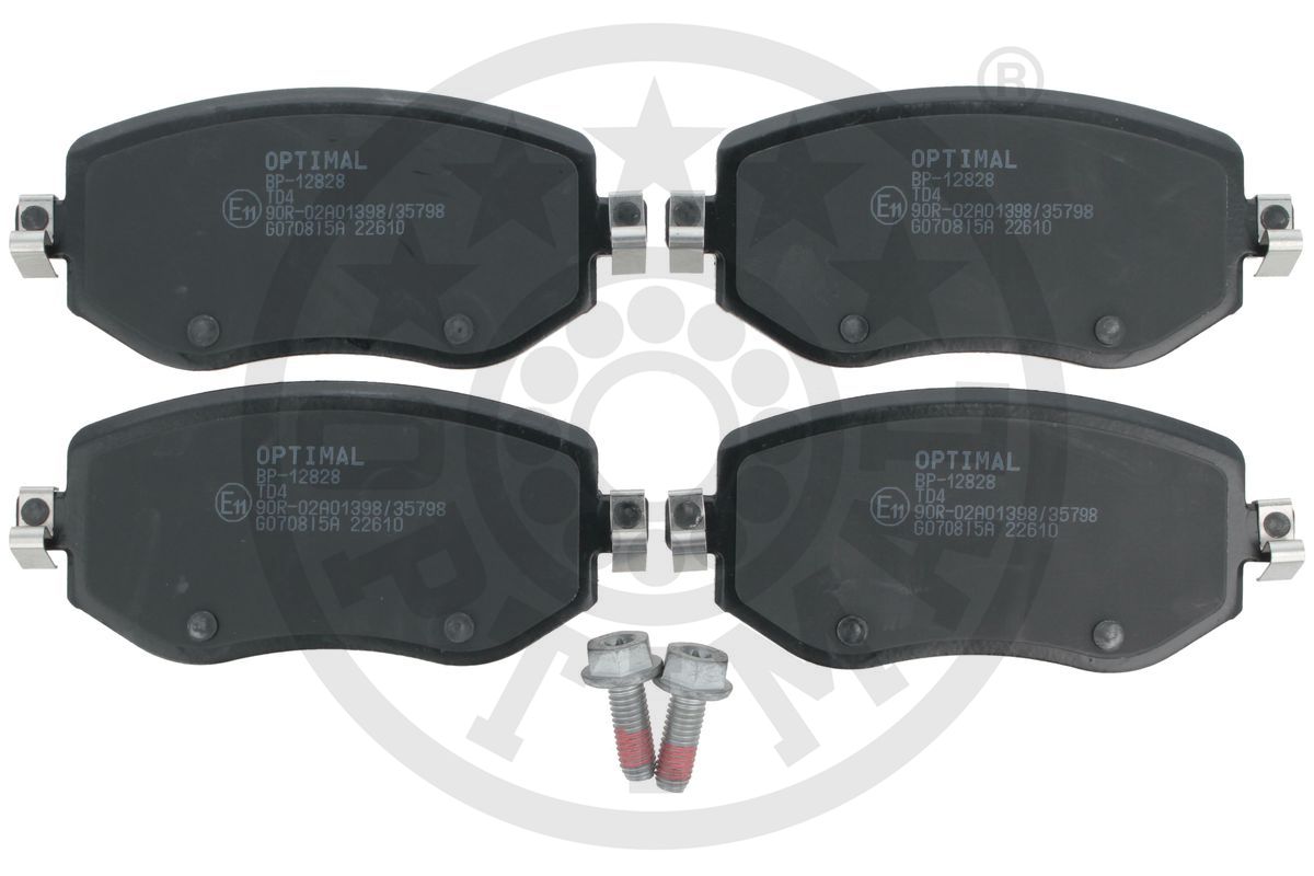 Brake Pad Set, disc brake (BP-12828)