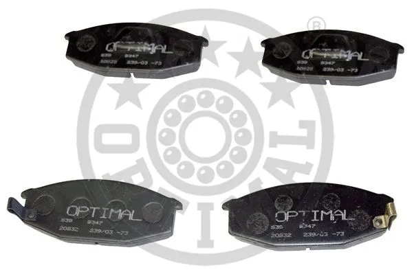 Brake Pad Set, disc brake (9347)
