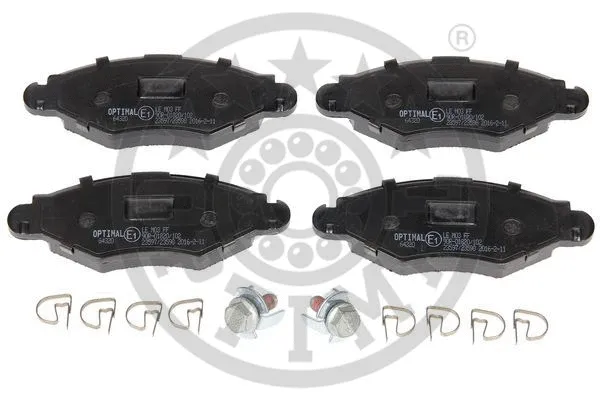 Brake Pad Set, disc brake (64320)