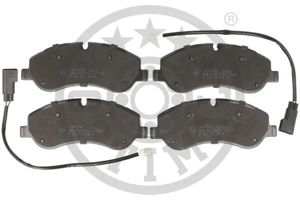 Brake Pad Set, disc brake (BP-12588)