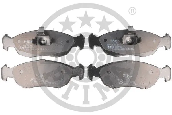Brake Pad Set, disc brake (10198)