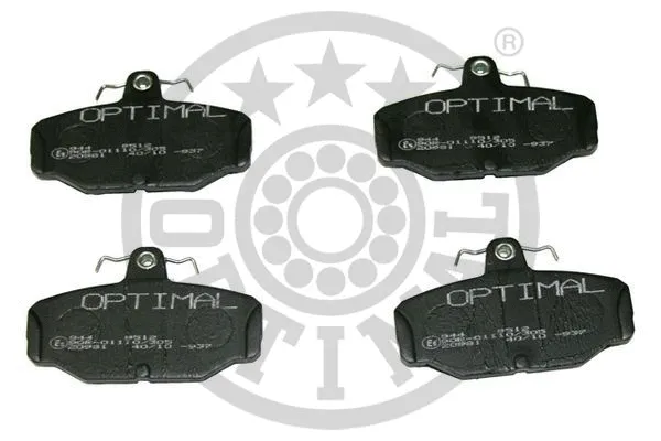 Brake Pad Set, disc brake (BP-09512)