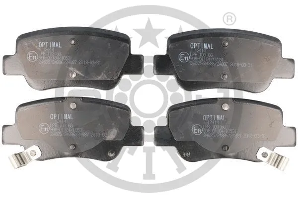 Brake Pad Set, disc brake (BP-12414)