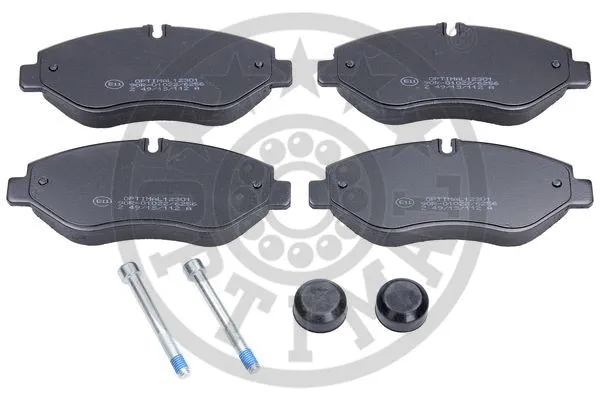 Brake Pad Set, disc brake (12301)