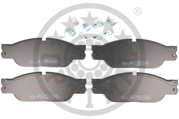 Brake Pad Set, disc brake (12138)