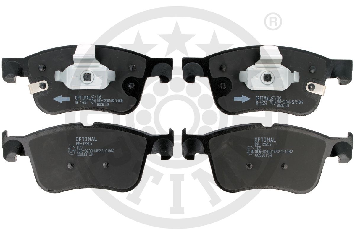 Brake Pad Set, disc brake (BP-12857)