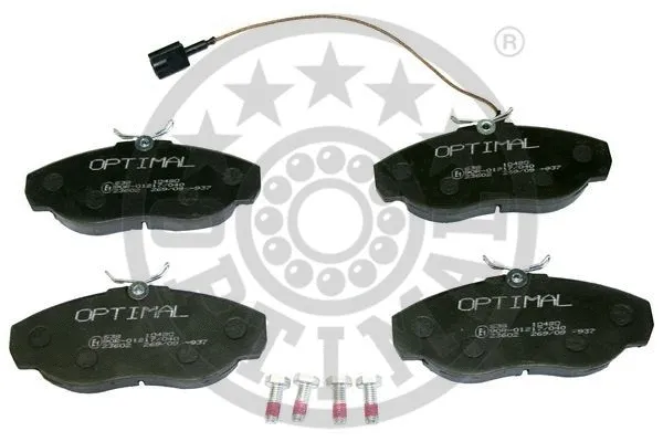 Brake Pad Set, disc brake (10490)