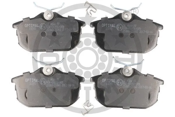 Brake Pad Set, disc brake (BP-10093)