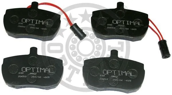 Brake Pad Set, disc brake (9802)