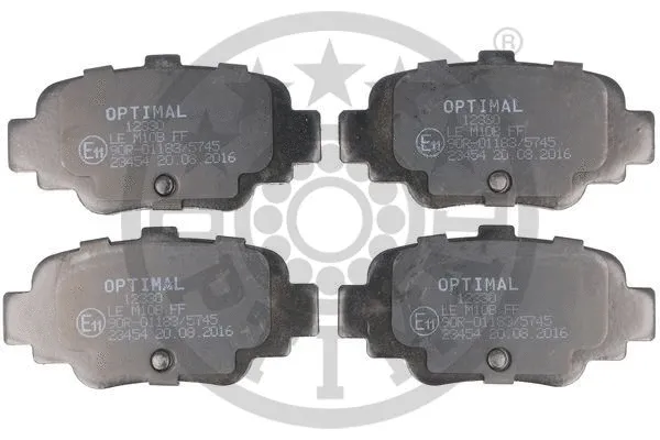 Brake Pad Set, disc brake (BP-12330)