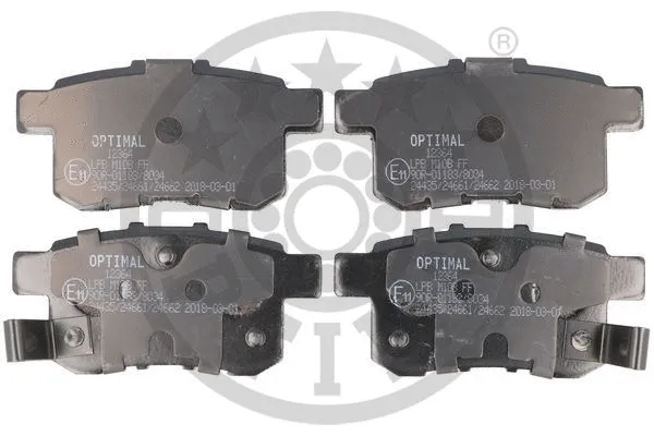 Brake Pad Set, disc brake (12364)