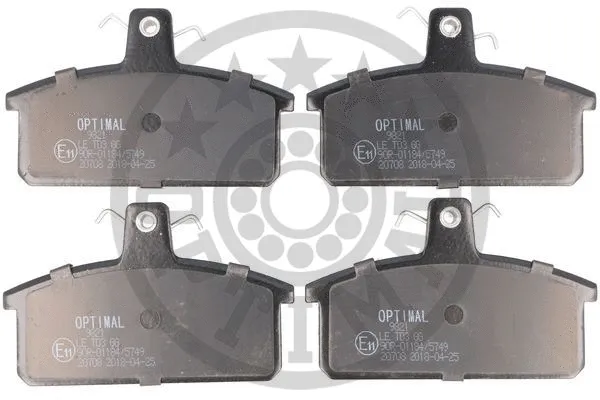 Brake Pad Set, disc brake (BP-09821)