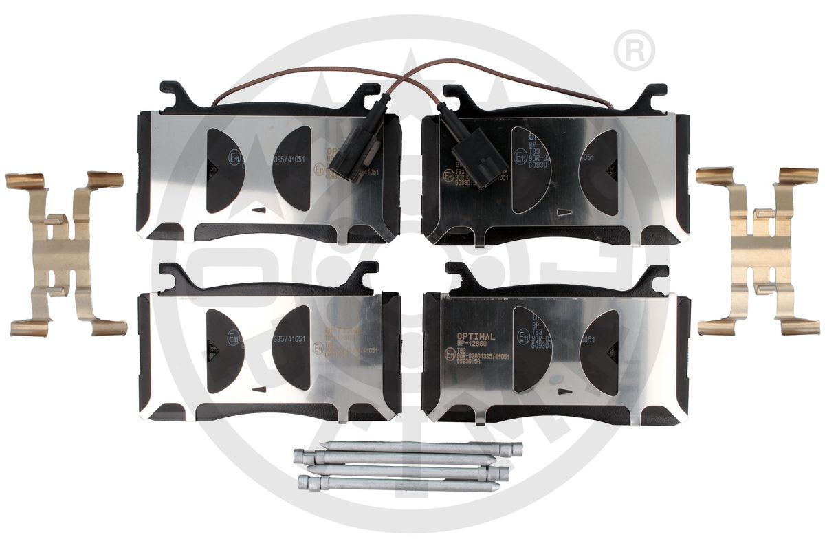 Brake Pad Set, disc brake (BP-12860)
