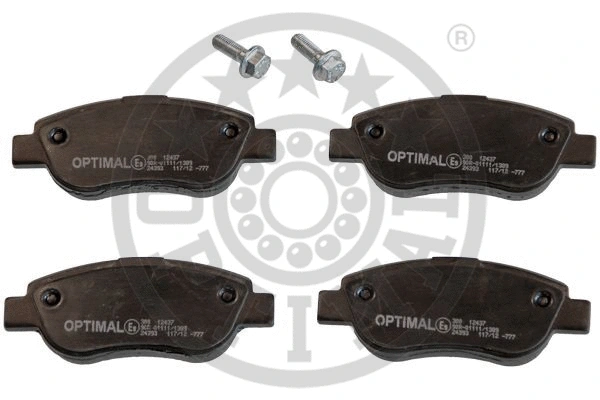 Brake Pad Set, disc brake (12437)