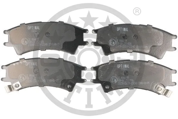 Brake Pad Set, disc brake (10261)