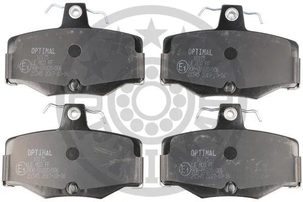 Brake Pad Set, disc brake (10175)