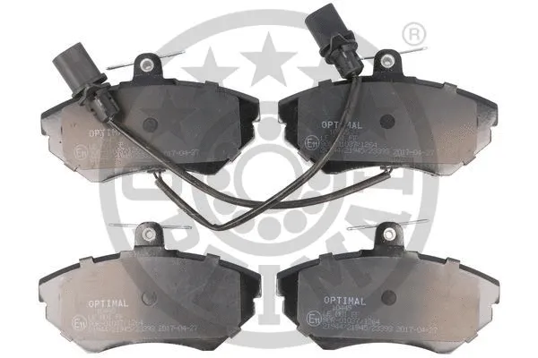 Brake Pad Set, disc brake (10445)